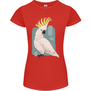 A Cockatoo Womens Petite Cut T-Shirt Red