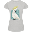 A Cockatoo Womens Petite Cut T-Shirt Sports Grey
