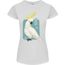 A Cockatoo Womens Petite Cut T-Shirt White
