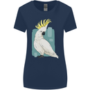 A Cockatoo Womens Wider Cut T-Shirt Navy Blue