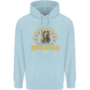 A Cocker Spaniel Dog Childrens Kids Hoodie Light Blue