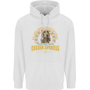 A Cocker Spaniel Dog Childrens Kids Hoodie White