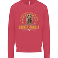 A Cocker Spaniel Dog Kids Sweatshirt Jumper Heliconia