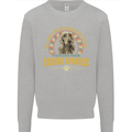 A Cocker Spaniel Dog Kids Sweatshirt Jumper Sports Grey