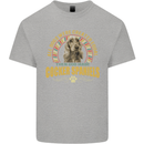 A Cocker Spaniel Dog Kids T-Shirt Childrens Sports Grey