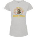 A Cocker Spaniel Dog Womens Petite Cut T-Shirt Sports Grey