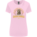 A Cocker Spaniel Dog Womens Wider Cut T-Shirt Light Pink