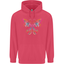 A Colourful Butterfly Childrens Kids Hoodie Heliconia