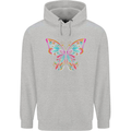 A Colourful Butterfly Childrens Kids Hoodie Sports Grey