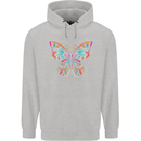 A Colourful Butterfly Childrens Kids Hoodie Sports Grey