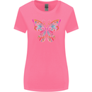 A Colourful Butterfly Womens Wider Cut T-Shirt Azalea