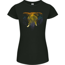 A Colourful Elephant Womens Petite Cut T-Shirt Black