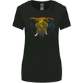 A Colourful Elephant Womens Wider Cut T-Shirt Black