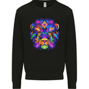 A Colourful Lion Kids Sweatshirt Jumper Black