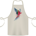 A Colourful Parrot Cotton Apron 100% Organic Natural
