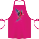 A Colourful Parrot Cotton Apron 100% Organic Pink