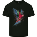 A Colourful Parrot Kids T-Shirt Childrens Black
