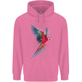 A Colourful Parrot Mens 80% Cotton Hoodie Azelea