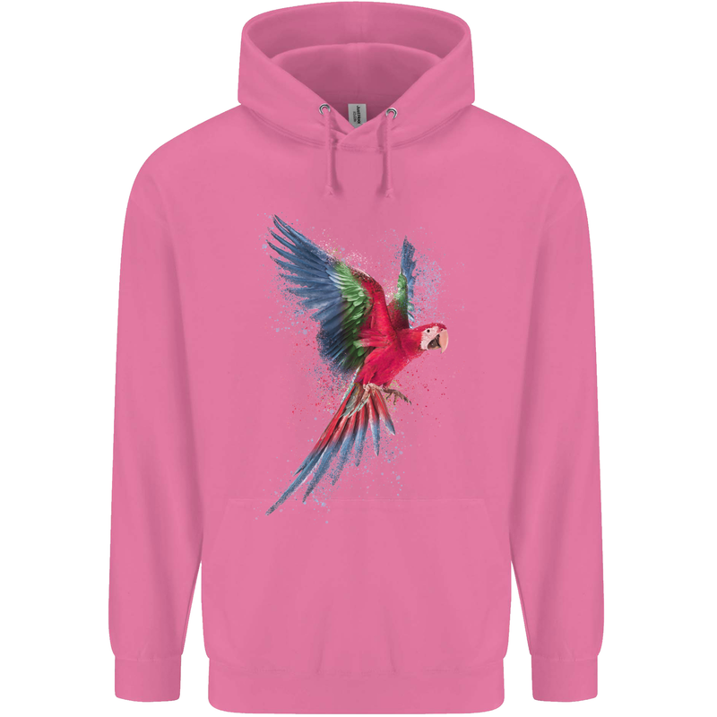 A Colourful Parrot Mens 80% Cotton Hoodie Azelea