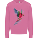 A Colourful Parrot Mens Sweatshirt Jumper Azalea