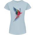 A Colourful Parrot Womens Petite Cut T-Shirt Light Blue