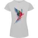 A Colourful Parrot Womens Petite Cut T-Shirt Sports Grey