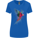 A Colourful Parrot Womens Wider Cut T-Shirt Royal Blue