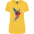 A Colourful Parrot Womens Wider Cut T-Shirt Yellow
