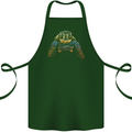 A Colourful Turtle Animals Ecology Ocean Cotton Apron 100% Organic Forest Green