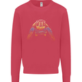 A Colourful Turtle Animals Ecology Ocean Kids Sweatshirt Jumper Heliconia