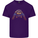 A Colourful Turtle Animals Ecology Ocean Mens Cotton T-Shirt Tee Top Purple