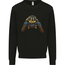 A Colourful Turtle Animals Ecology Ocean Mens Sweatshirt Jumper Black