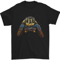 A Colourful Turtle Animals Ecology Ocean Mens T-Shirt Cotton Gildan Black