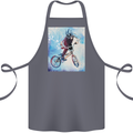 A Cool BMX Design Cotton Apron 100% Organic Steel