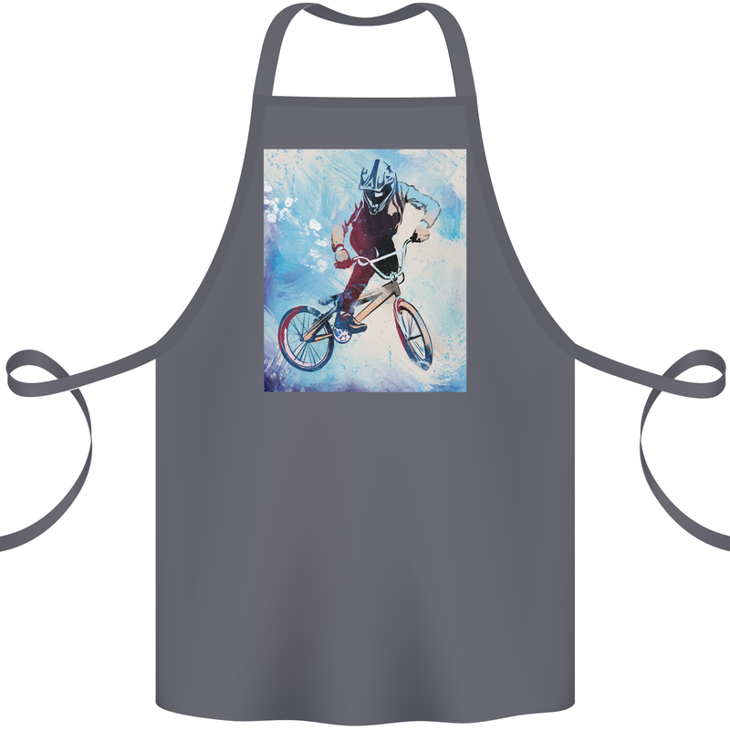 A Cool BMX Design Cotton Apron 100% Organic Steel