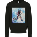 A Cool BMX Design Kids Sweatshirt Jumper Black