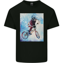 A Cool BMX Design Kids T-Shirt Childrens Black
