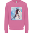 A Cool BMX Design Mens Sweatshirt Jumper Azalea