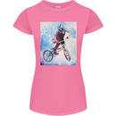 A Cool BMX Design Womens Petite Cut T-Shirt Azalea