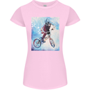 A Cool BMX Design Womens Petite Cut T-Shirt Light Pink