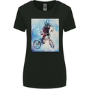 A Cool BMX Design Womens Wider Cut T-Shirt Black