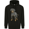 A Coonhound Dog Childrens Kids Hoodie Black