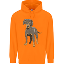A Coonhound Dog Childrens Kids Hoodie Orange