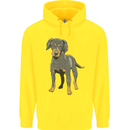 A Coonhound Dog Childrens Kids Hoodie Yellow