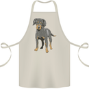 A Coonhound Dog Cotton Apron 100% Organic Natural