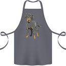 A Coonhound Dog Cotton Apron 100% Organic Steel