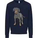 A Coonhound Dog Kids Sweatshirt Jumper Navy Blue