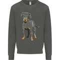 A Coonhound Dog Kids Sweatshirt Jumper Storm Grey