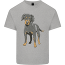 A Coonhound Dog Kids T-Shirt Childrens Sports Grey