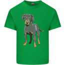 A Coonhound Dog Mens Cotton T-Shirt Tee Top Irish Green